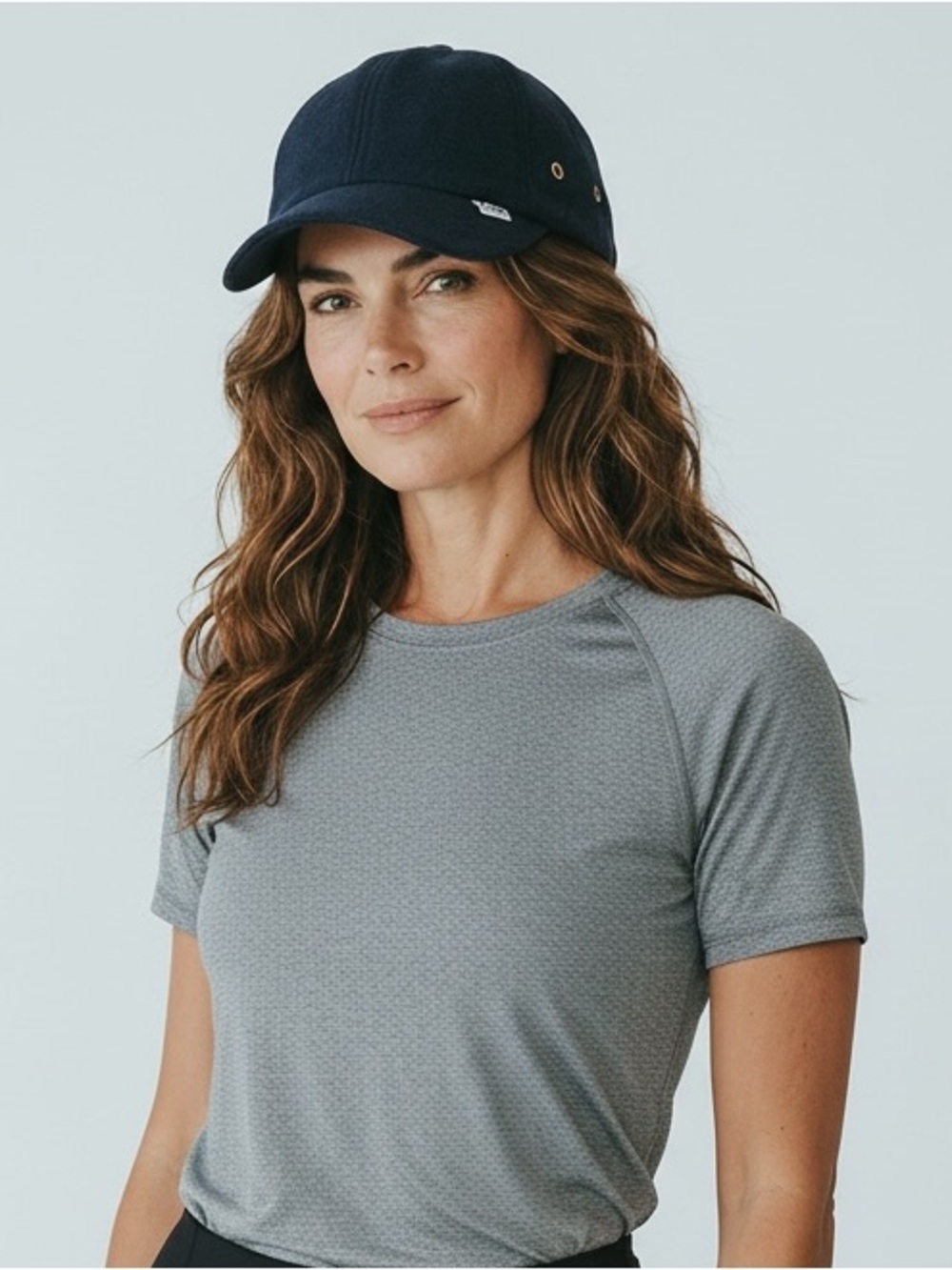 Keds Navy Baseball Cap‎ Women OSFA Peach Lining Adjustable Strap NWT Casual Hat